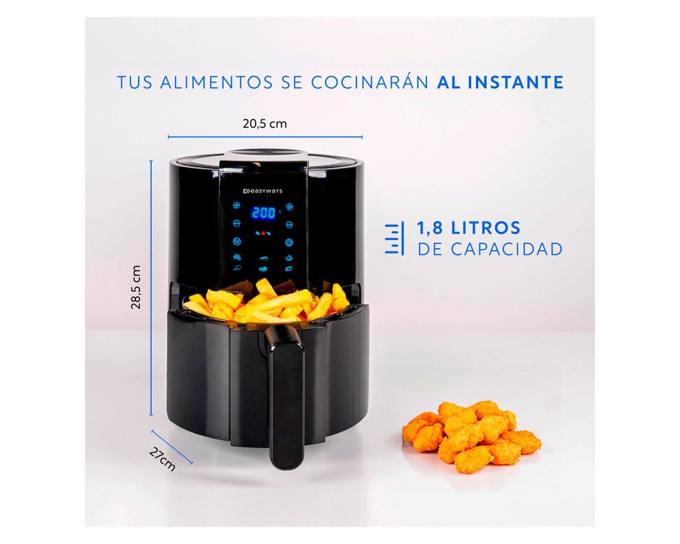 Freidora de aire 1.8 litros Air Fryer Fast-5