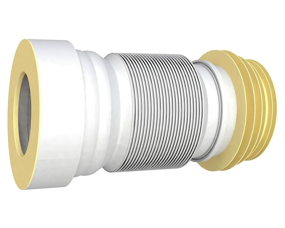 Conector descarga WC extensible BNM034 blanco-0