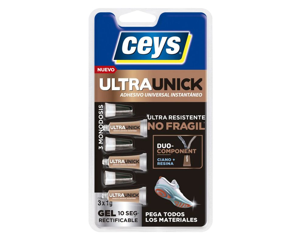 Adhesivo instantáneo Ultraunick gel monodosis 3x1 g-0