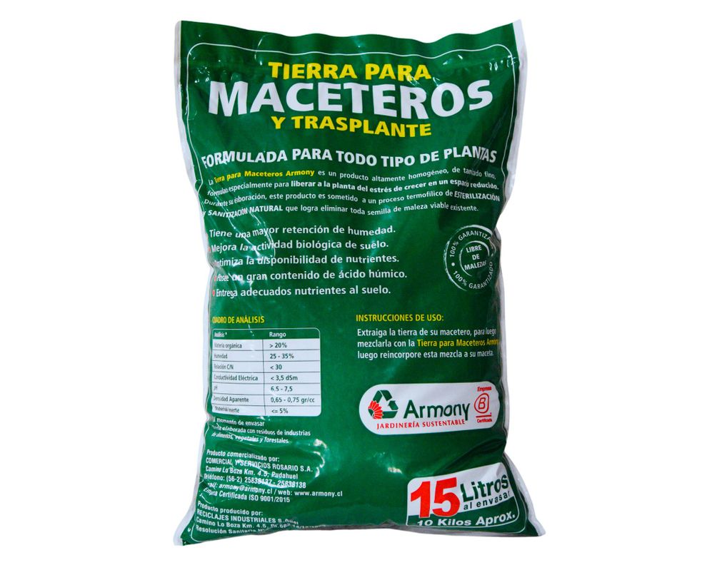 Tierra para macetero 15 litros natural-1