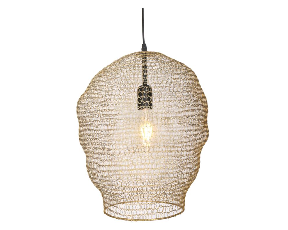 Lámpara colgar Panal M gold E27 1L-1