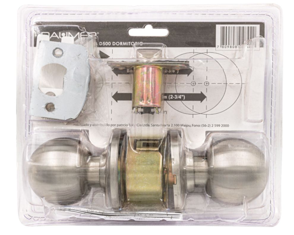 Cerradura pomo cilíndrica paso P-500-1
