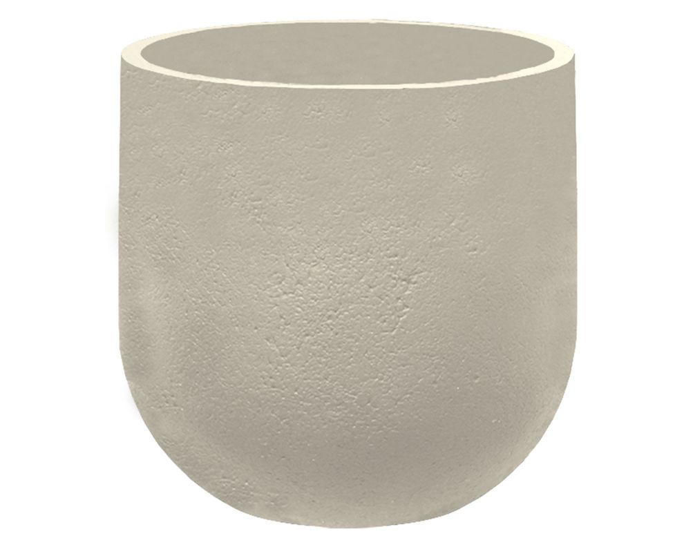 Maceta Rustic Cask 44 cm sandstone