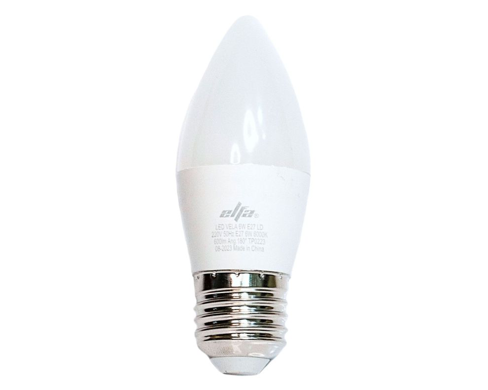Ampolleta Led 6000K E27 Luz Día 6W-0