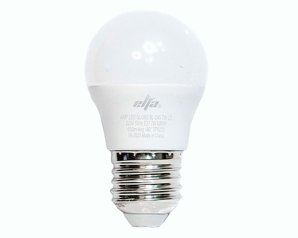 Ampolleta Led 6000K E27 Luz Día 7W-0