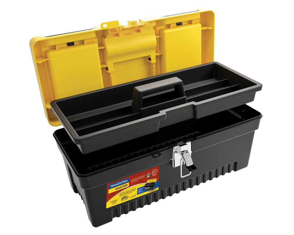 Caja herramientas broche metal Master 17"-1