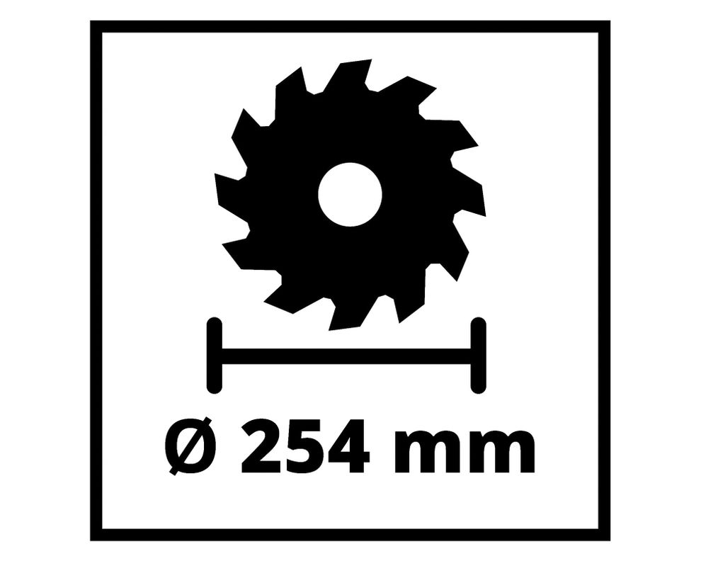 Sierra de banco 254 mm TC-TS 254 U-3