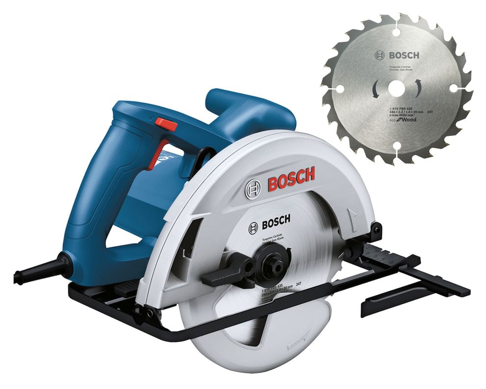 Sierra circular GKS 130 1300W + 1 disco de corte-0