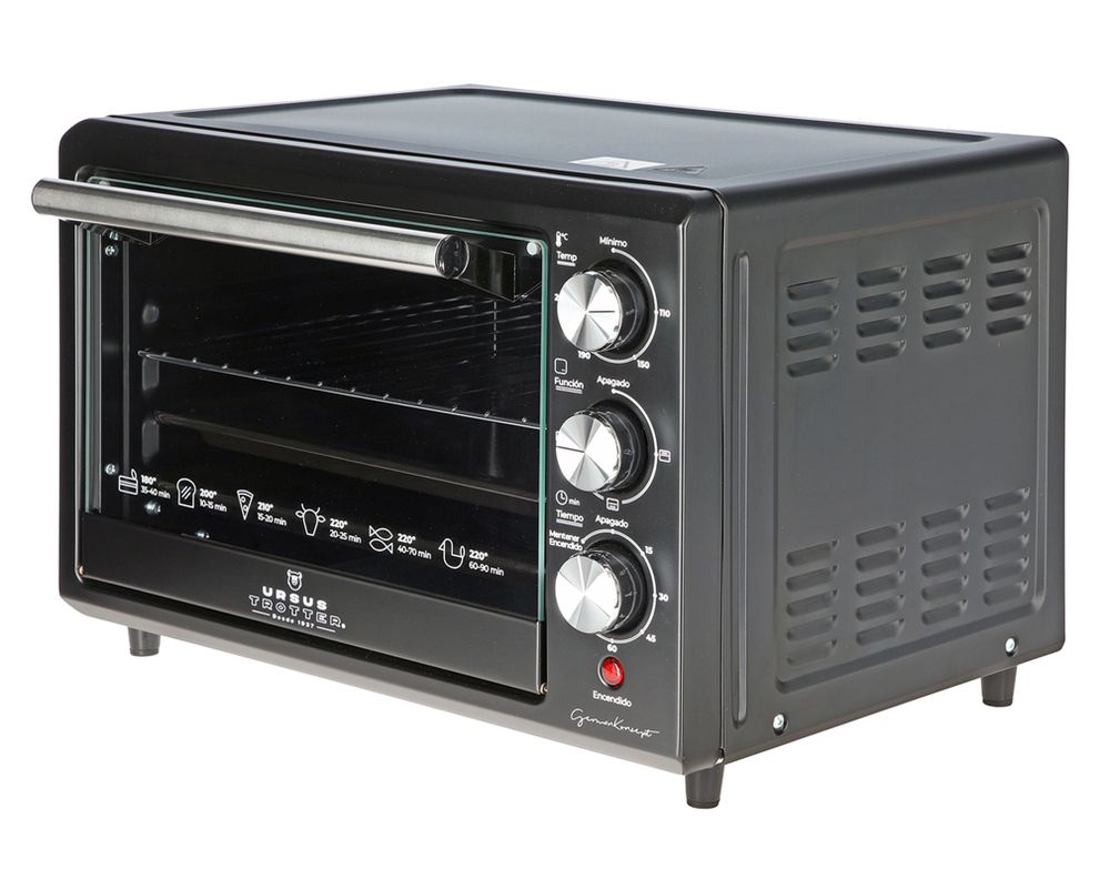 Horno eléctrico UT-BACKOFEN PRO-B negro 25 litros-2