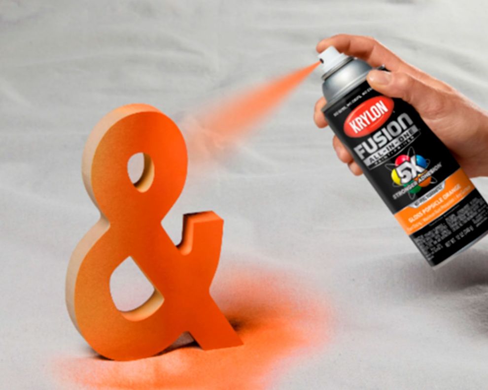 Spray Krylon Fusion 5X Gloss Popsicle Orange 340 g-2