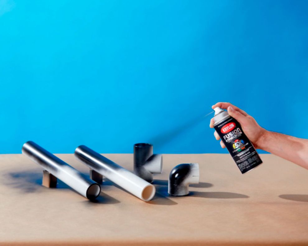 Pintura spray 340 ml Fusion 5X negro mate-2