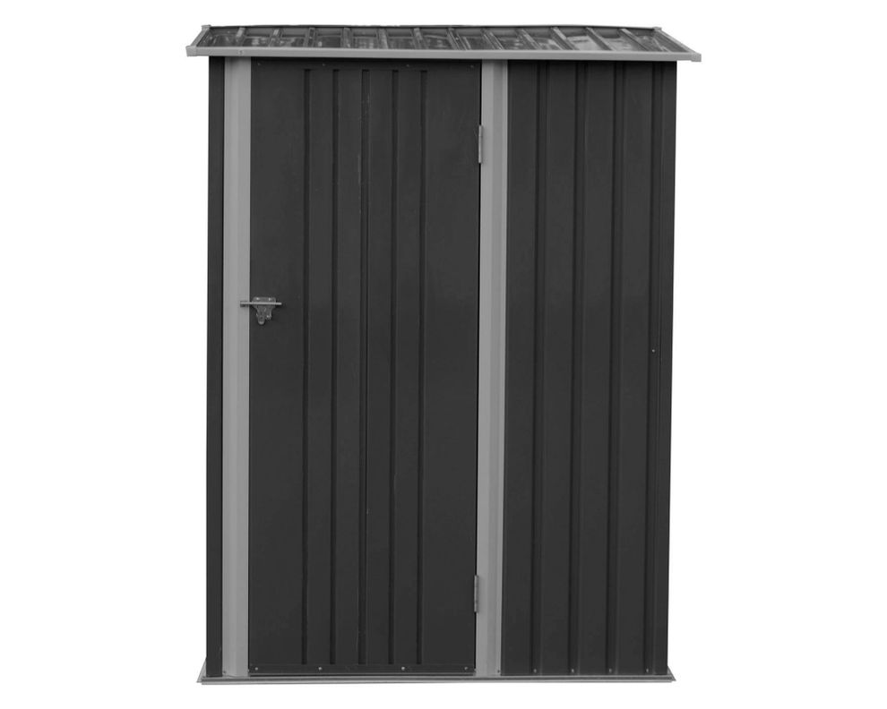 Bodega jardín 142x84x189 cm gris-0
