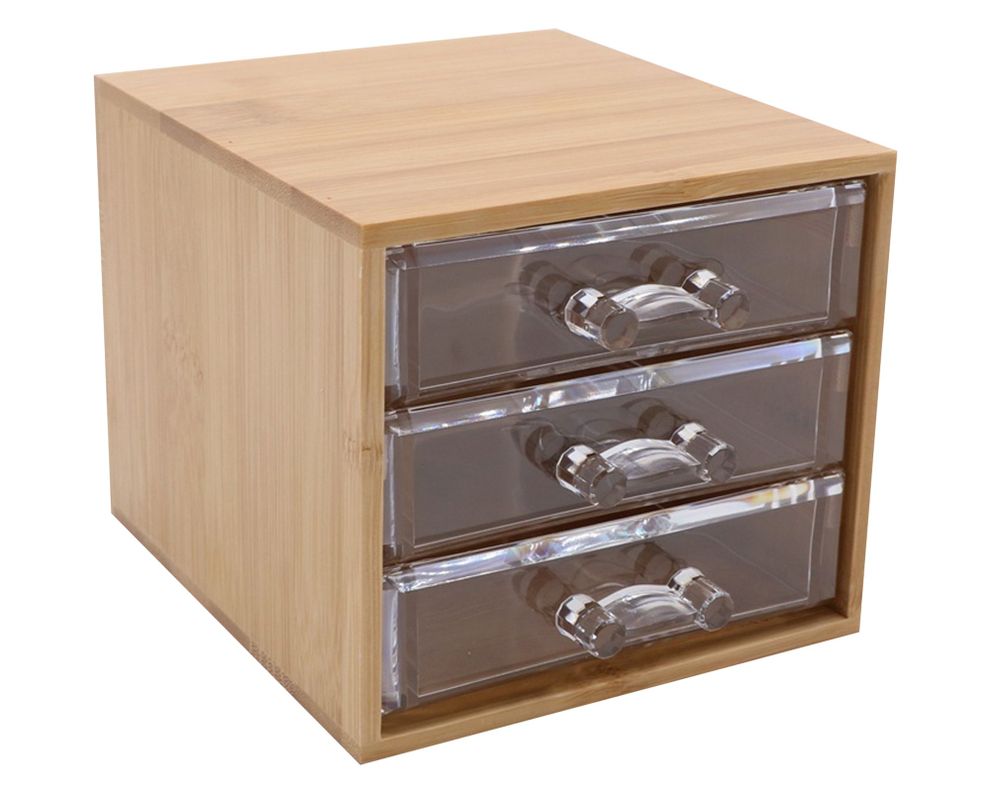 Caja organizadora 3 pisos 12.3x15.3x11 cm-0