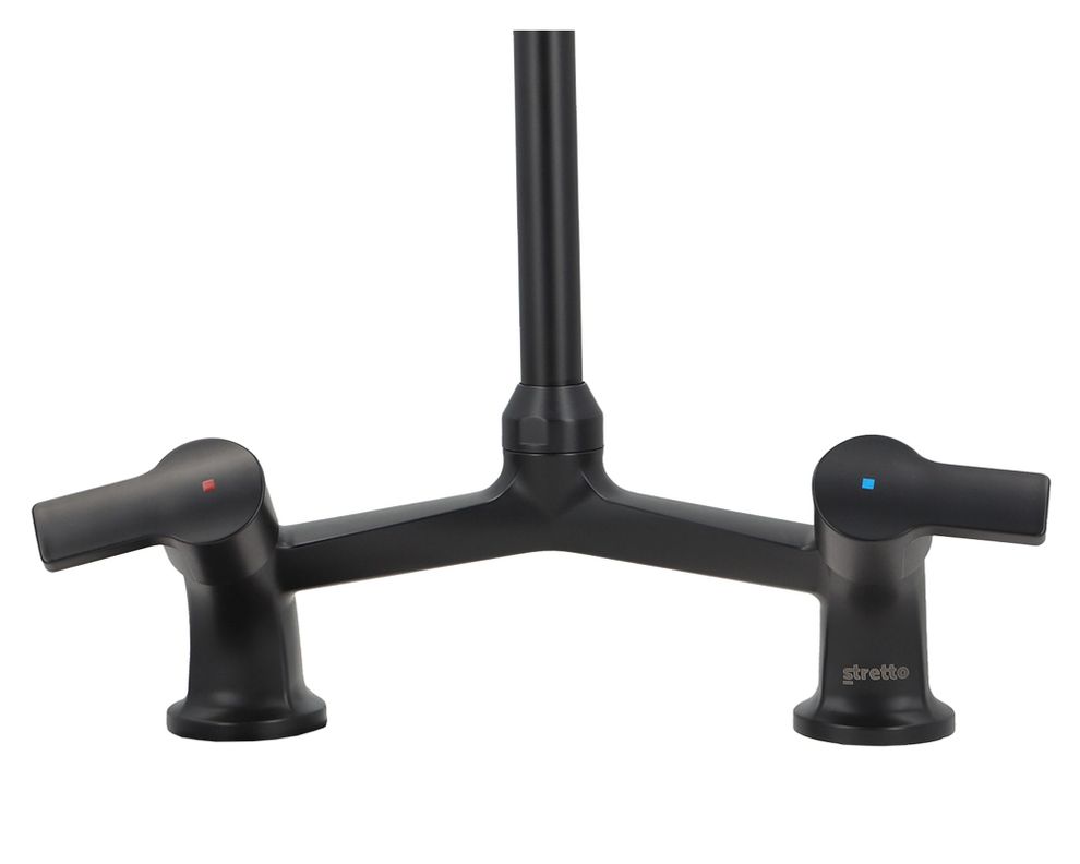 Monomando lavaplatos Bogen negro mate-2
