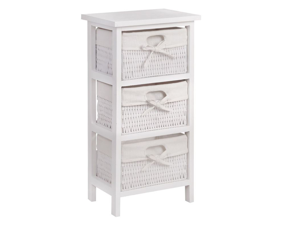 Organizador baño 3 Canastos 30x20x60 cm-0