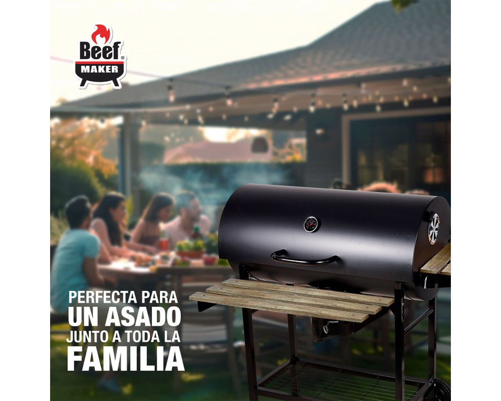 Parrilla a carbón Montana negro-1