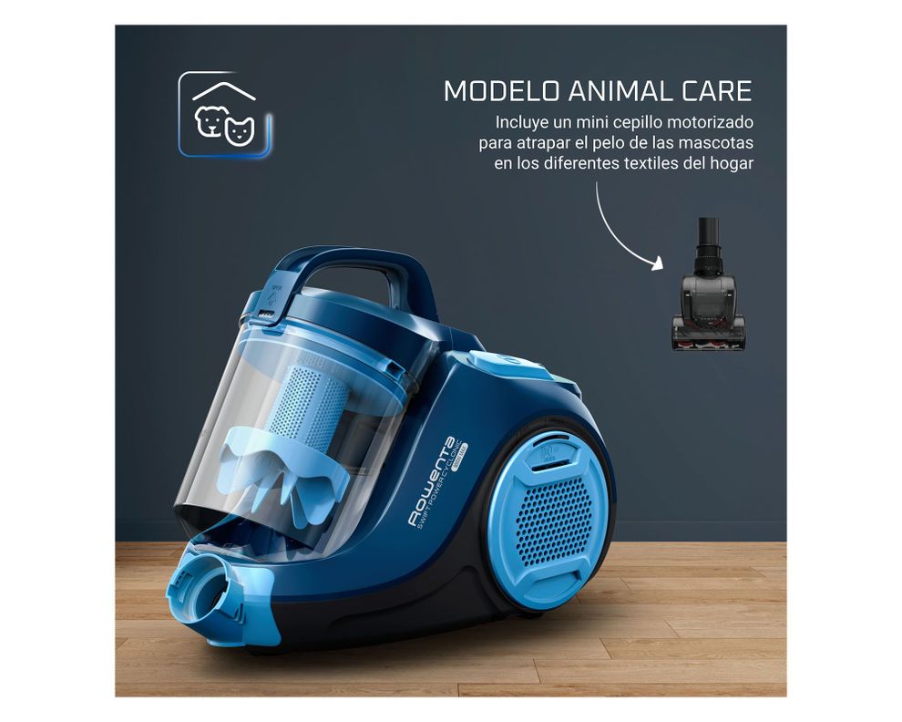 Aspiradora arrastre Swift Power Cyclonic azul 900W-1
