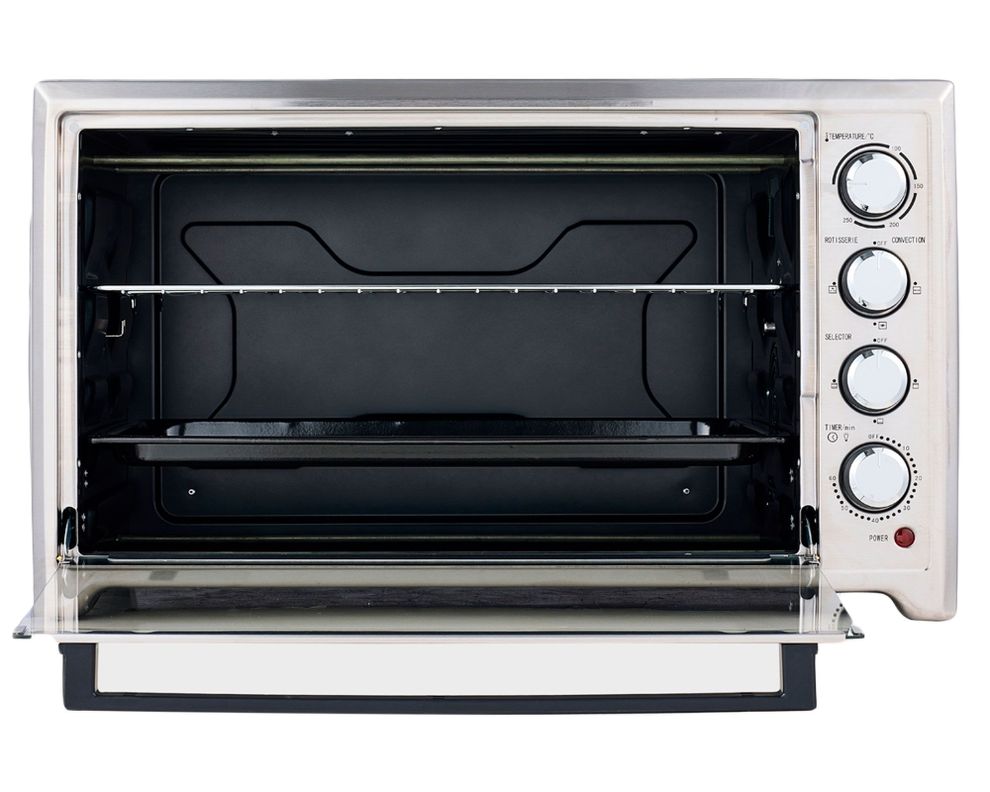 Horno eléctrico Oven Master plateado 60 lt-1