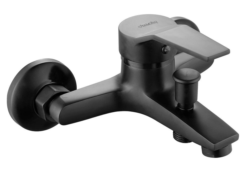 Monomando tina/ducha Compass matte black-0