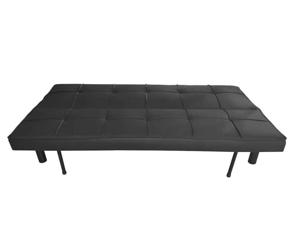Futón Amm negro 77x180x80 cm-2