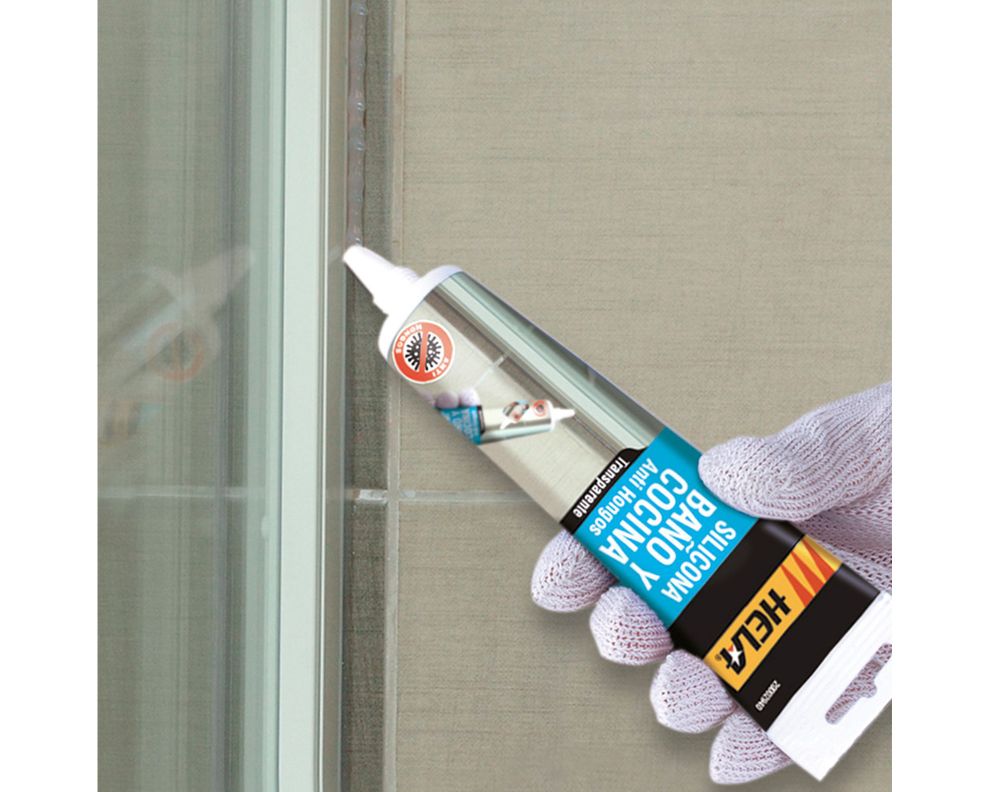 Sellador silicona para baño y cocina transparente 82 ml-1