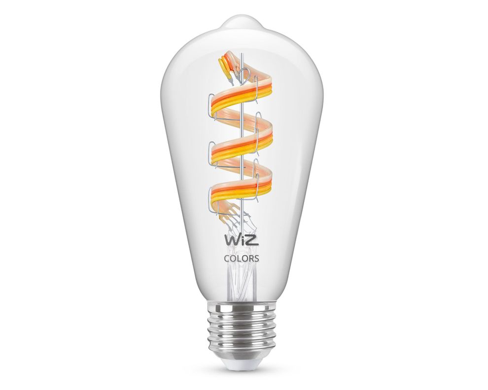 Ampolleta inteligente Led 6.3W E27 RGB Filamento ST64 WiFi-0