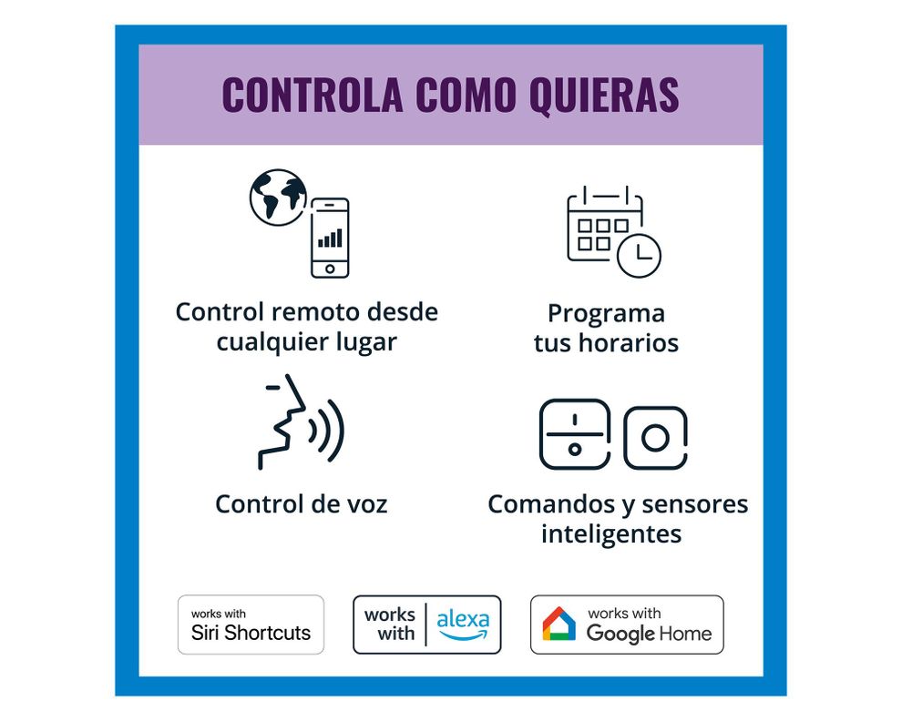 Ampolleta inteligente Led 6.3W E27 RGB Filamento ST64 WiFi-4