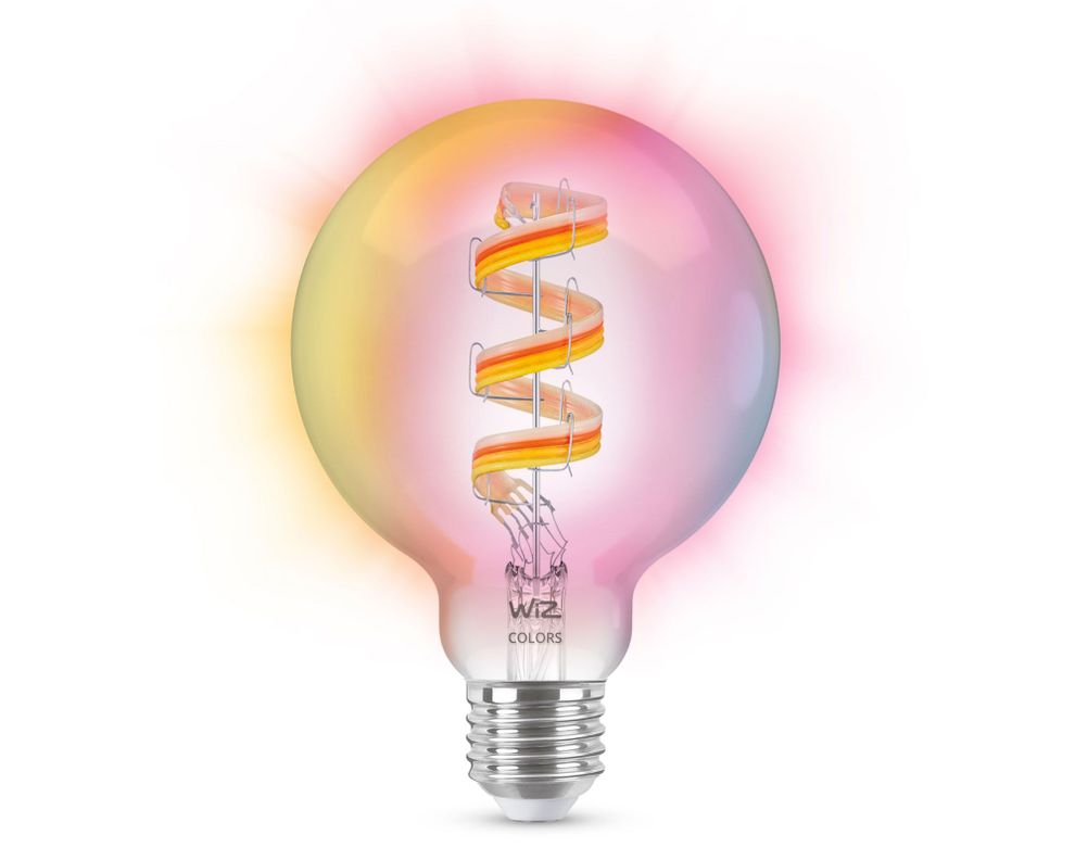 Ampolleta inteligente Led 6.3W E27 RGB Filamento G95 WiFi-1