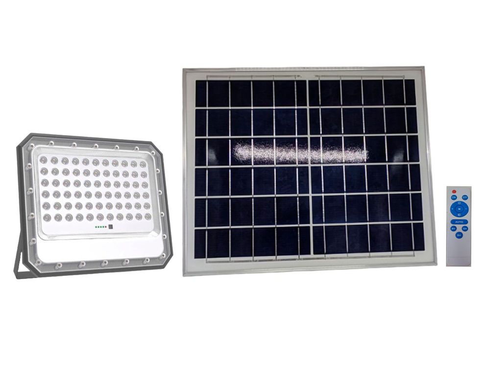 Proyector LED gris claro 100W-0