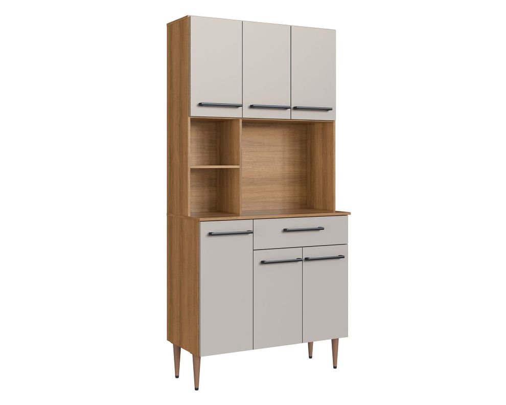 Kit Cocina 6 puertas 1 cajón miel/arena