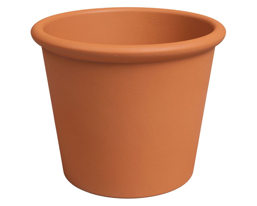 Maceta Saramango cilindro natural 28 cm-0
