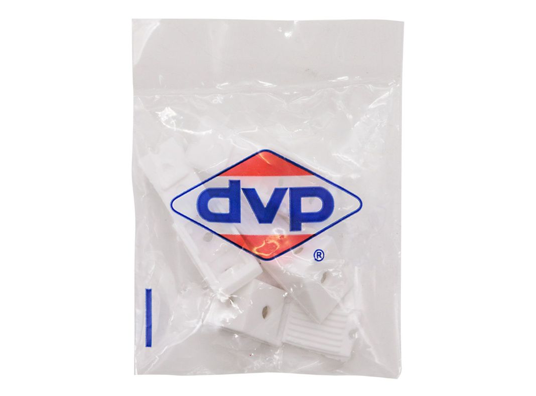 Escuadra triangular color blanco Dvp-1