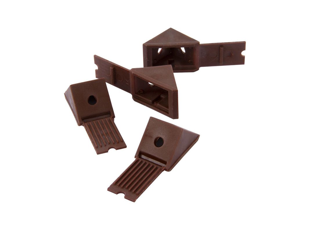 Escuadra triangular color cafe Dvp-0