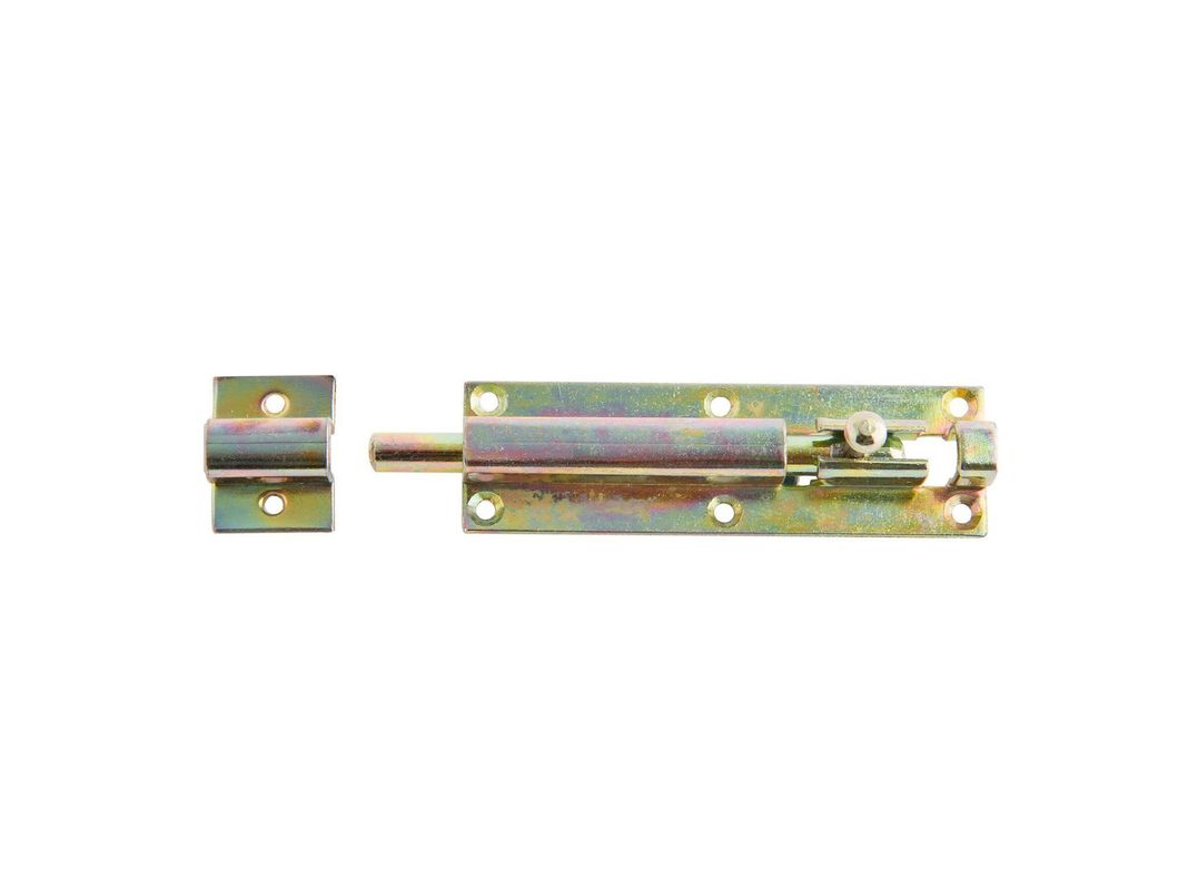 Picaporte base recta 100 mm 107 zincado Idaf-0