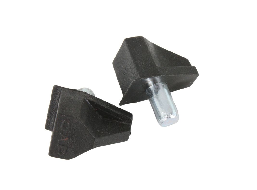 Soporte repisa móvil negro 20 unidades Dvp-1