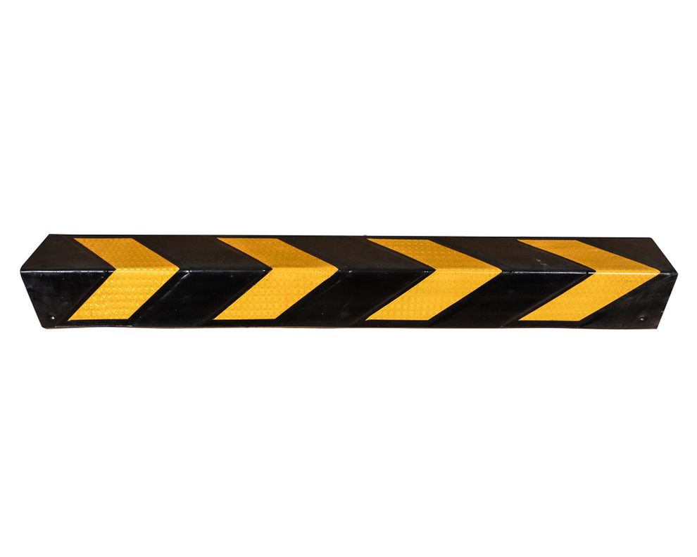 Protección pilar 800 mm negro amarillo