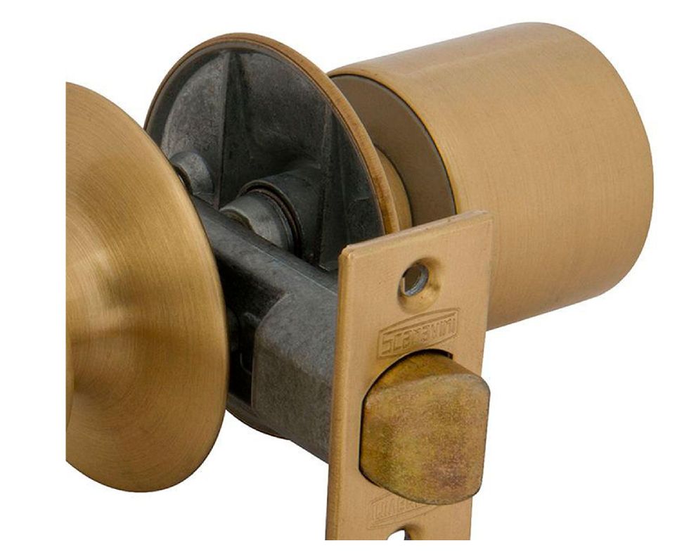 Cerradura tubular pomo oficina/dormitorio bronce 4040 Scanavini-2