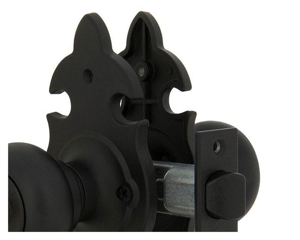 Cerradura tubular pomo acceso/bodega negra 6043 Scanavini-3