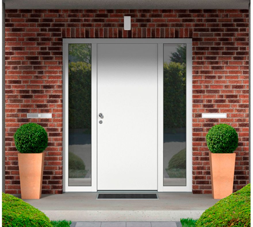 Puerta Baker acero 85x200 cm
