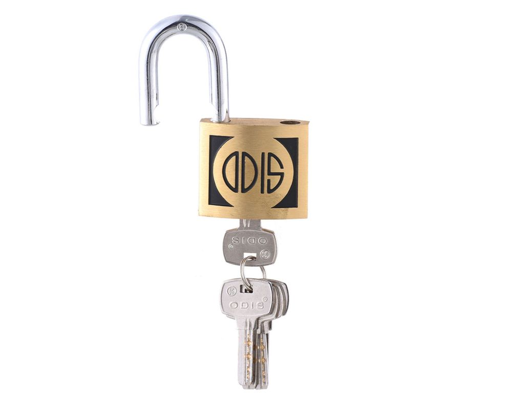 Candado medio interior/exterior bronce 40mm S400 Odis-2