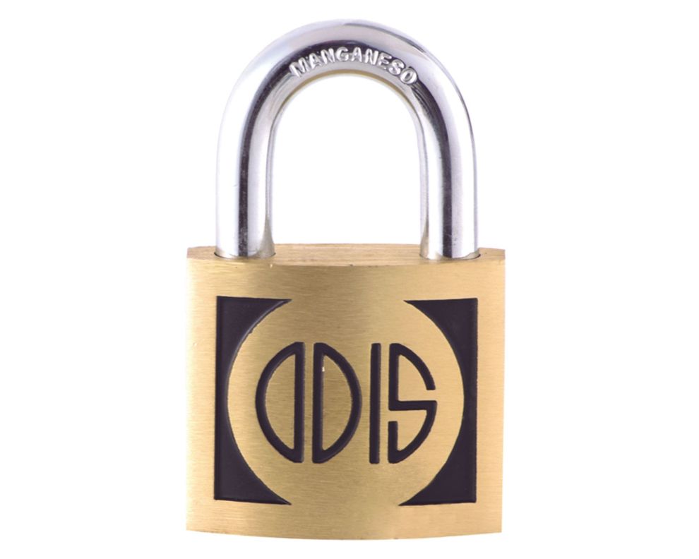 Candado alta seguridad exterior bronce 60mm S400 Odis-0