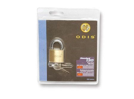 Candado interior/exterior bronce 30mm S100 Odis-0
