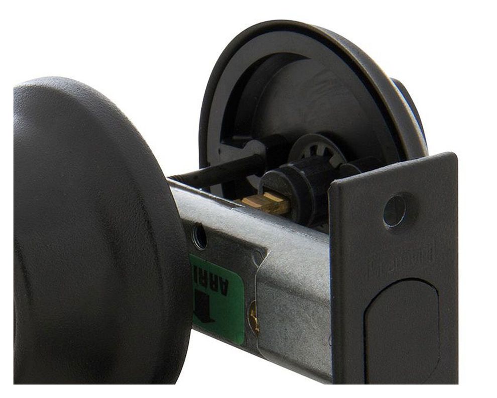 Cerrojo tubular simple 6074 negro Scanavini-1