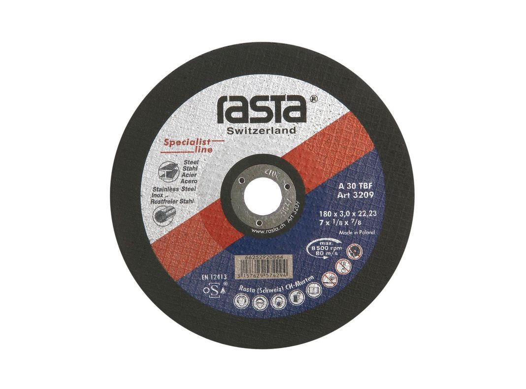 Disco corte metal universal 7'' Rasta-0