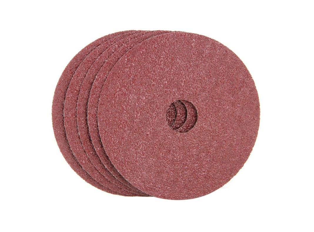 Disco fibra metal para esmeril 4 1/2'' grano 120 pack 5 unidades Isesa-0