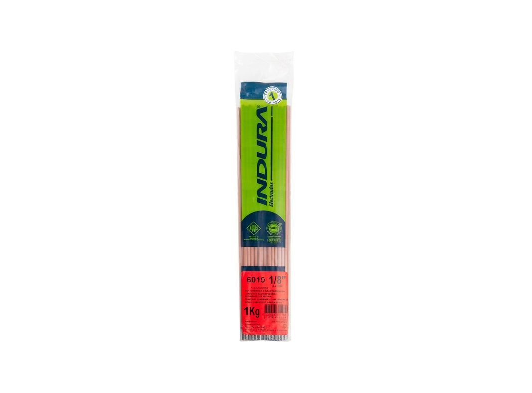 Electrodo 1/8'' 6010 display 1 kg Indura-0