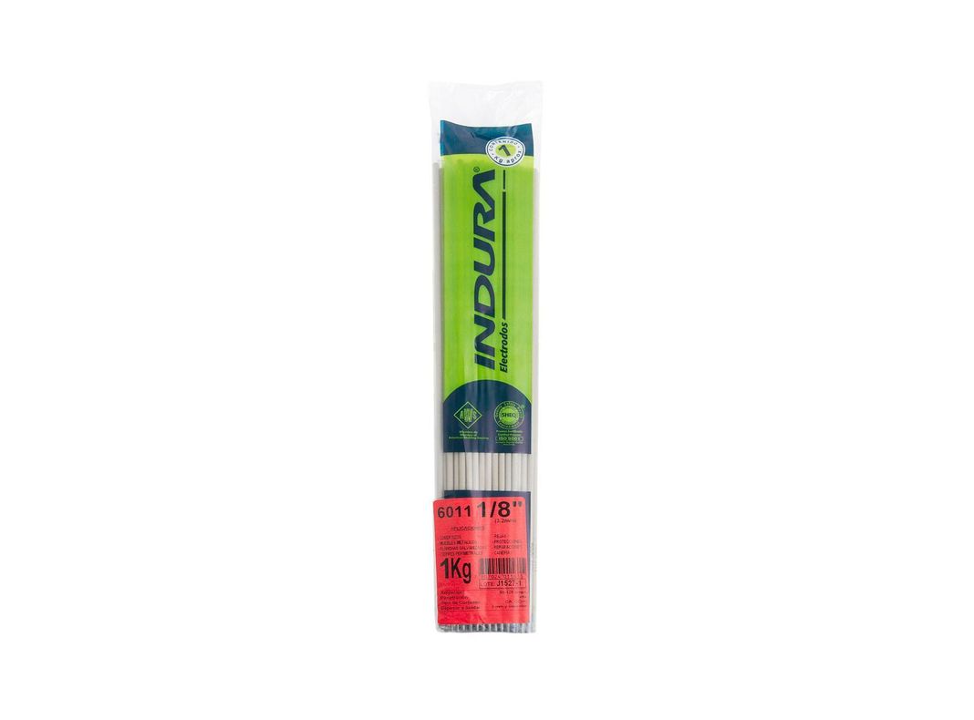 Electrodo 1/8'' 6011 display 1 kg Indura-0