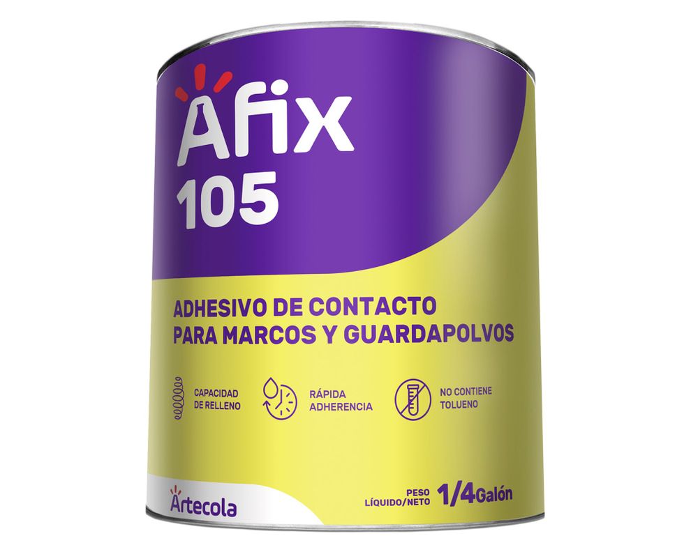 Adhesivo de contacto 1/4 galón 105 Marcos y Guardapolvos-0