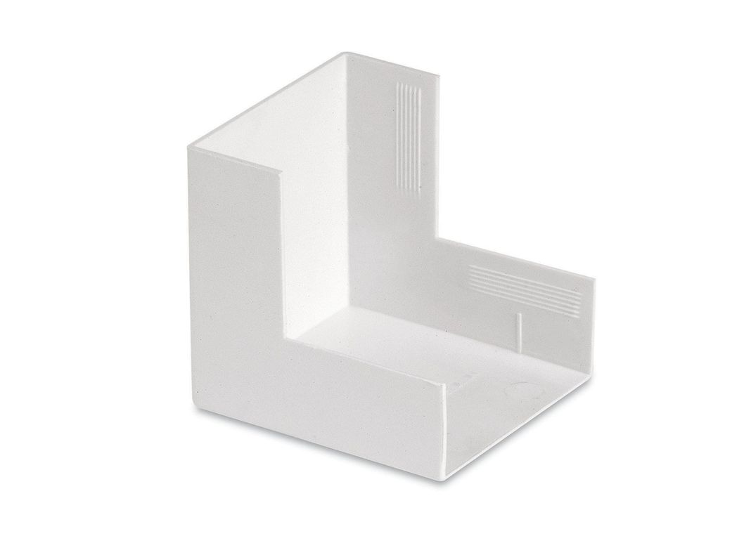 Codo interno 14 x 7 mm autoextinguible blanco Kalop-0