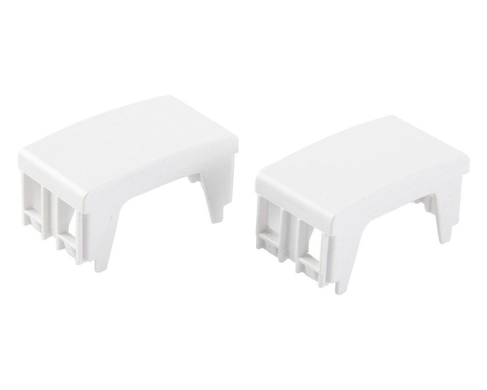 Modulo tapon ciego blanco x 2 unidades Kalop-1